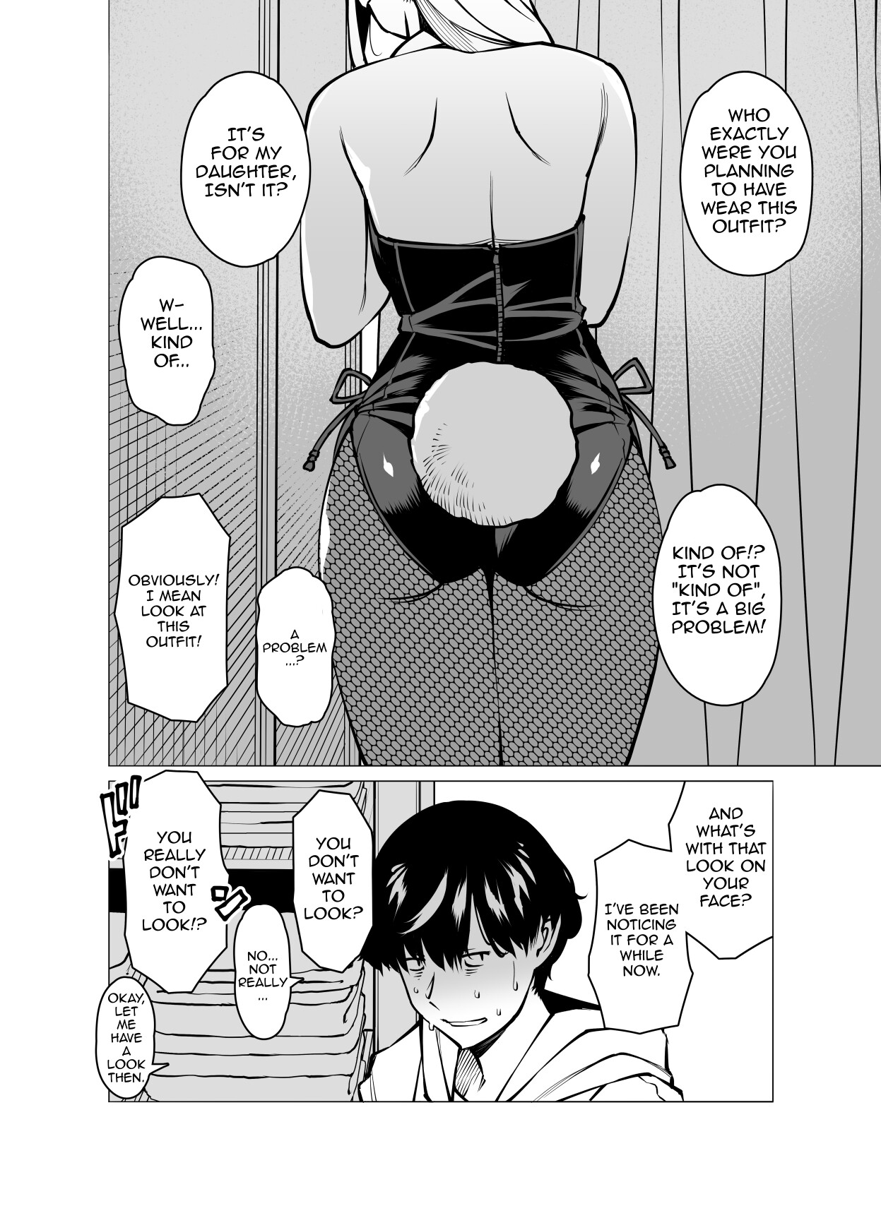 Hentai Manga Comic-Yamazaki Makie (3● years old), Buying Clothes-Read-3